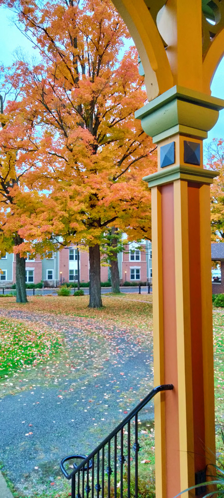 View from front porch
